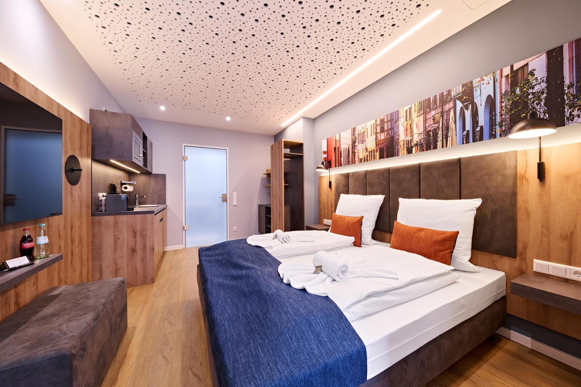 Xzllenz Traum Studio-Apartment, Frei-Parken, U-Bahn, Kueche Nürnberg Exteriör bild