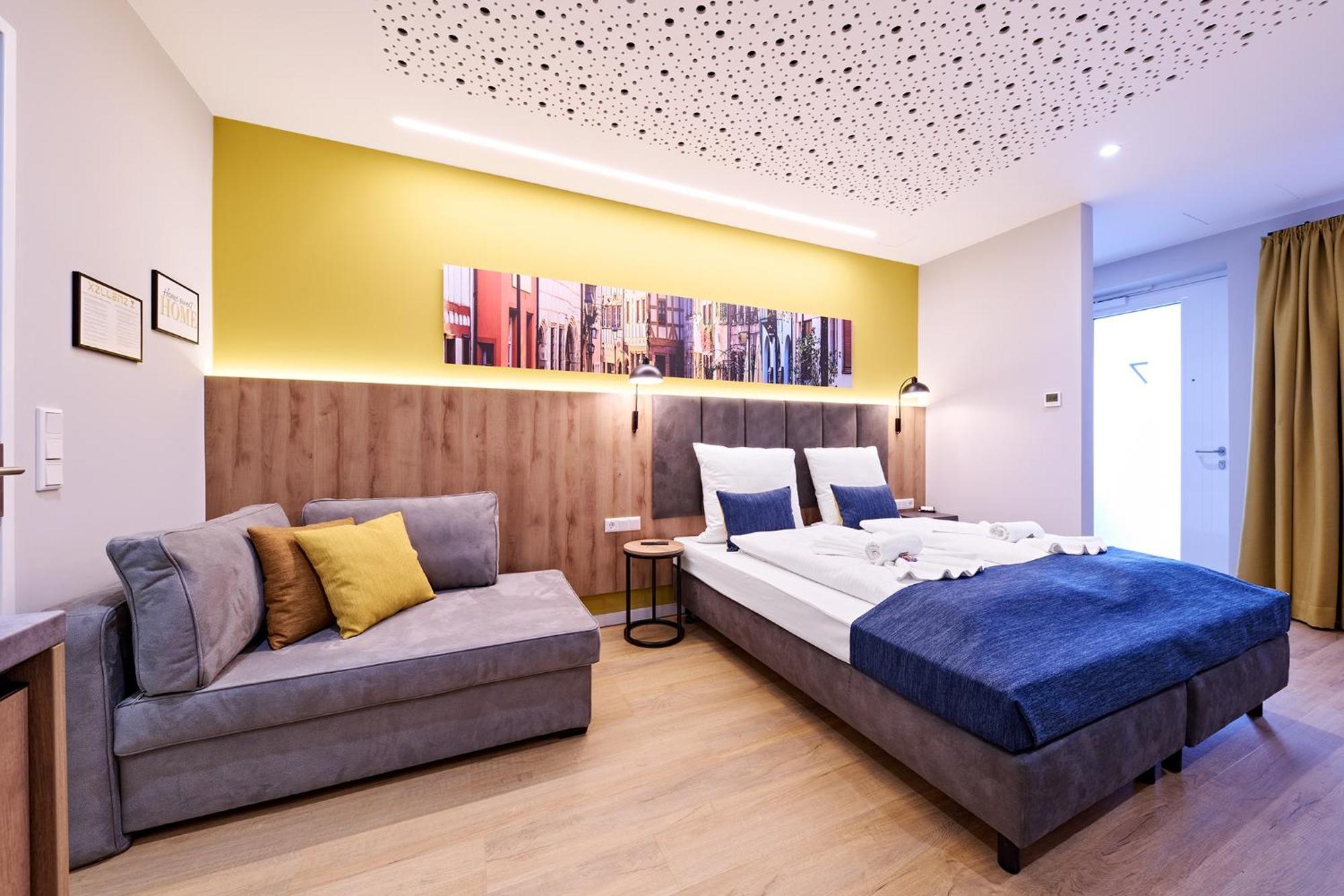 Xzllenz Traum Studio-Apartment, Frei-Parken, U-Bahn, Kueche Nürnberg Exteriör bild