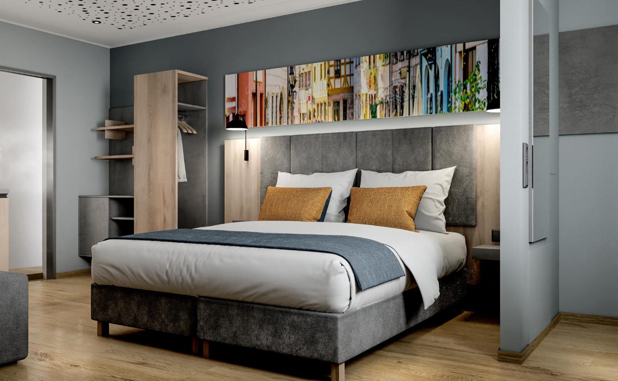 Xzllenz Traum Studio-Apartment, Frei-Parken, U-Bahn, Kueche Nürnberg Rum bild