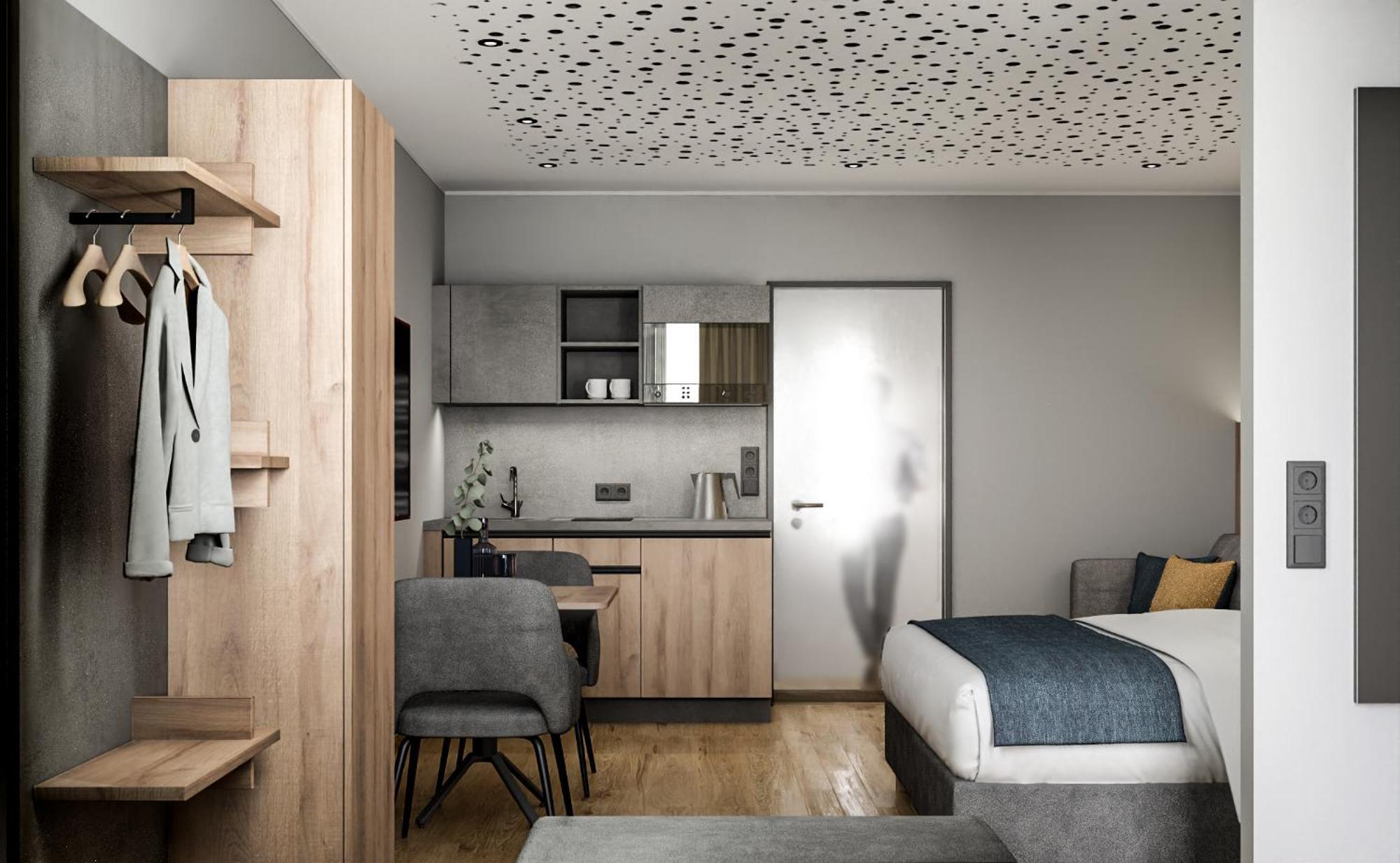 Xzllenz Traum Studio-Apartment, Frei-Parken, U-Bahn, Kueche Nürnberg Rum bild